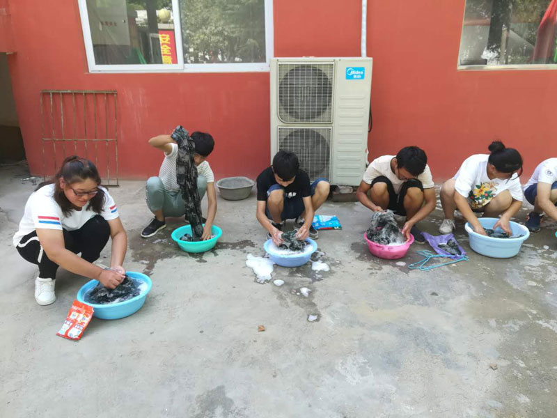 永利yl23411官网老师教学生洗衣服